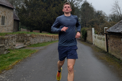 Henry runs Lake Garda marathon for Shropshire charity fund