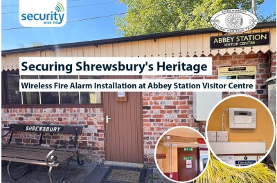 Securing Shrewsbury's Heritage: Wireless Fire Alarm Installation at Abbey Station Visitor Centre
